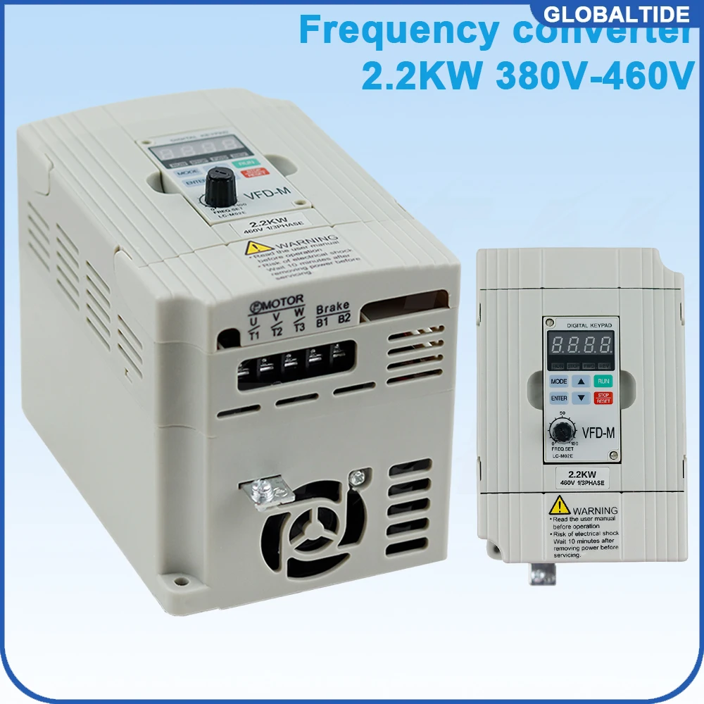 

frequency converter three-phase 380V 0.75/1.5/2.2/3.7/5.5/7.5KW motor speed regulation