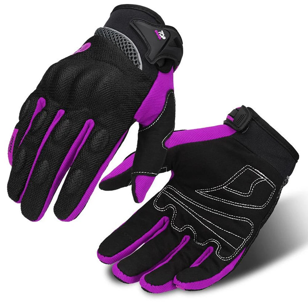 

Мотоциклетные перчатки женские для мотокросса с полным пальцем гоночные перчатки с сенсорным экраном мото перчатки для верховой езды уличные нескользящие Guantes Moto M-2XL