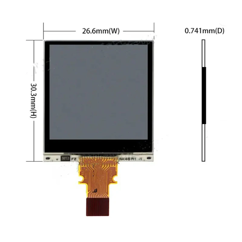 LS010B7DH04 Sharp Original New 1.0 Inch 128x128 LCD 3-wire SPI Interface Small TFT LCD Display Screen