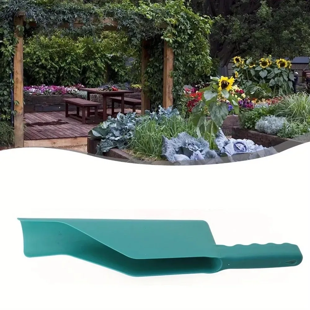 Nueva cuchara de plástico para canalones, cuchara de mano, herramienta de limpieza de canalones multiusos, eliminación de desechos de suciedad, cuchara de limpieza de hojas, suministros de jardín