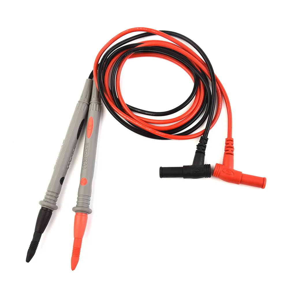 Cavo di prova Cavo di prova Kit di cavi Clip per cavo multimetro Fluke Morsetto 1000V 10A Morsetti Clip Puntali Ottone nichelato