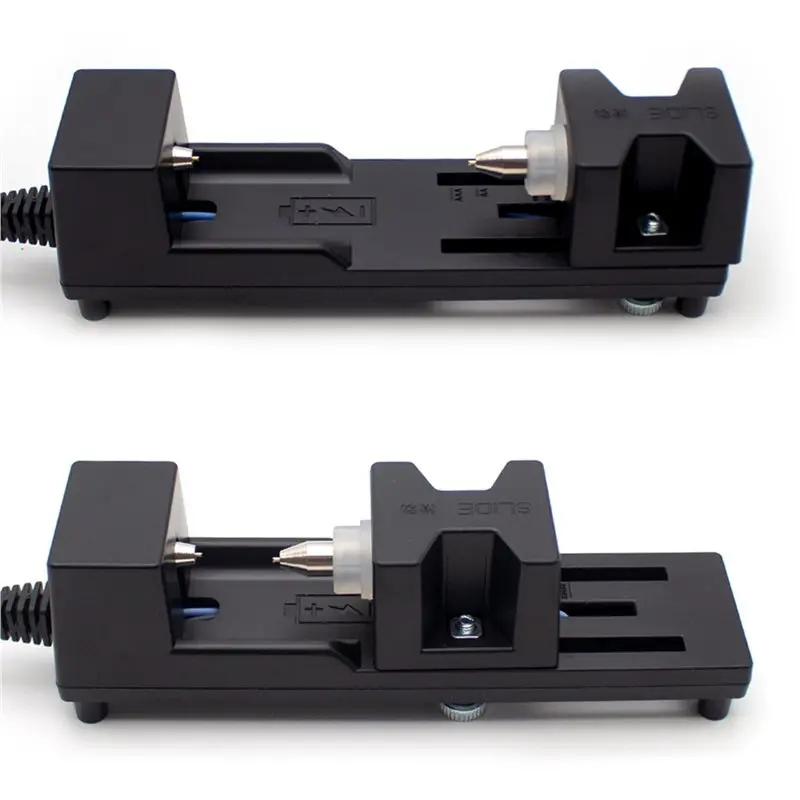 A33T-3X 18650 26650 21700 Lithium Battery Four-Wire Internal Resistance Meter Test Bracket Battery Fixture Clamp Holder