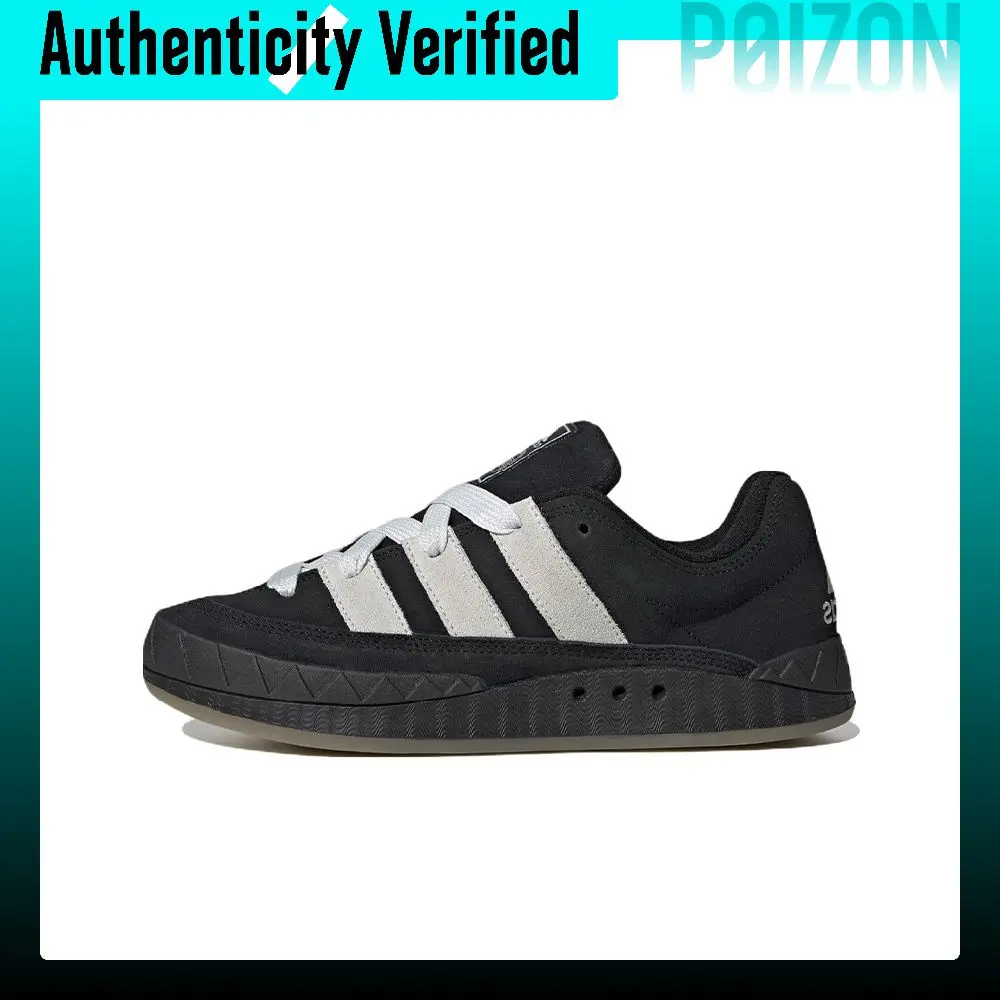 Adidas Originals Adimatic Leather Slip Resistant, Abrasion Resistant, Lightweight Low top Skateboard Shoes Unisex HQ6900
