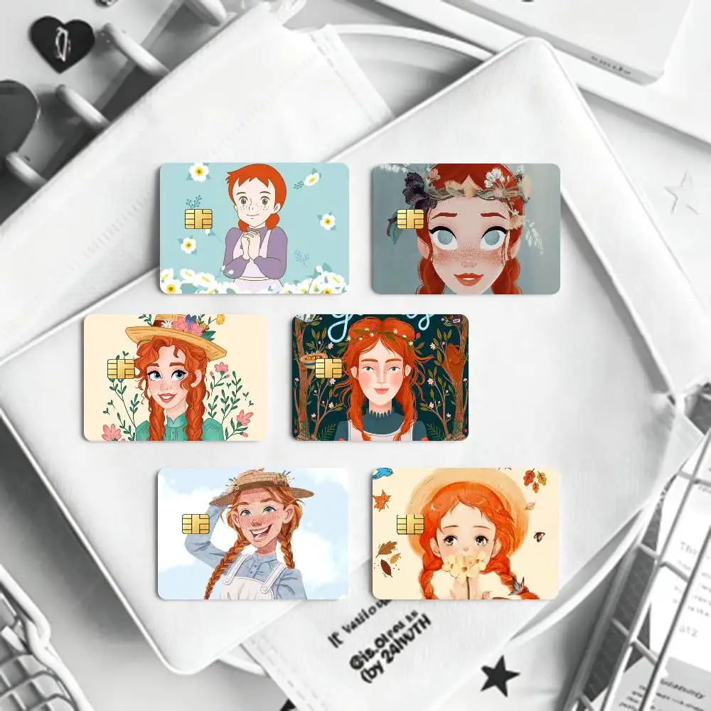 Anne Of Green Gables Card HD Stickers Game Card Decal Card Matte Film Skin Small Chip Waterproof