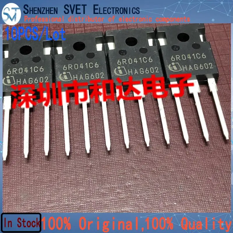 

10PCS/Lot 6R041C6 IPW60R041C6 TO-247 650V 78A Imported Original And New In Stock 100%Test