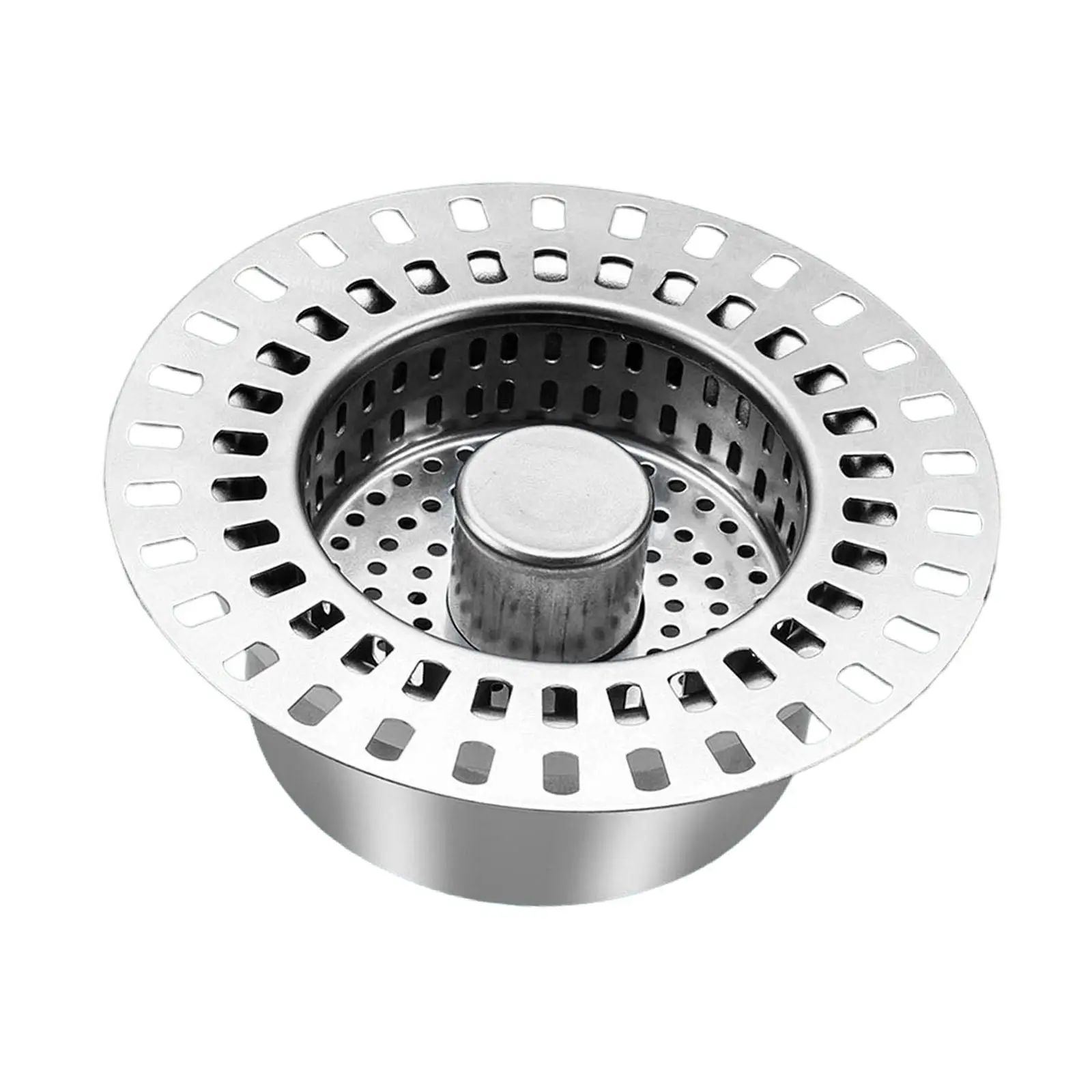 Sink Press Core Drain Upgraded 2 in 1 Design Effectively Stopper for Hotel