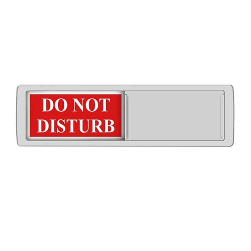 Do Not Disturb Convenient Room Sign Vacant Occupied Door Signs In Use Slider for Bathroom and Meeting