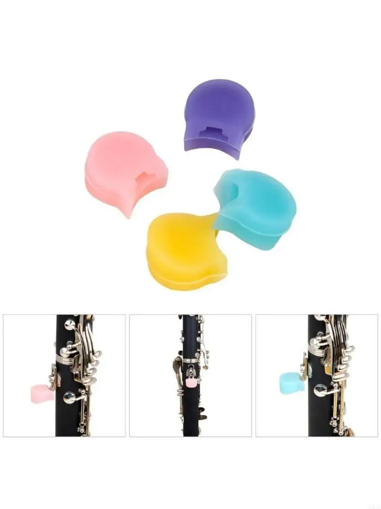 Silicone Clarinet Oboes Thumb Rest Cushion Clarinet Thumb Protector Finger Rest 