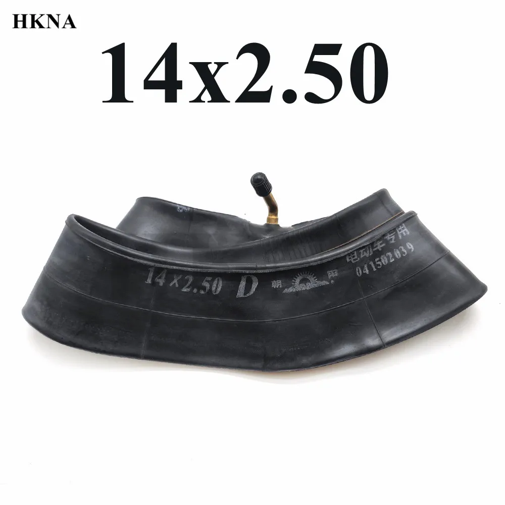 14 Inch Inner Camera 14x2.50 Inner Tube 14*2.50 Inner Tyre Butyl Rubber  for  Electric Bicycle Electric Vehicle Wheel Parts