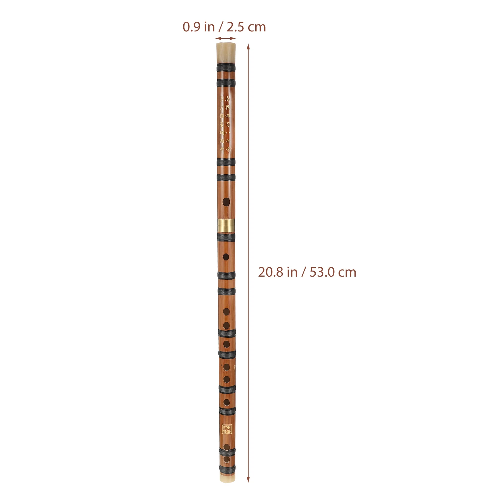 

Premium Bamboo Chinese Flute Smooth Surface Rounded Edges Safe for Kids Beginners Portable Bamboo Flute Student Instrument