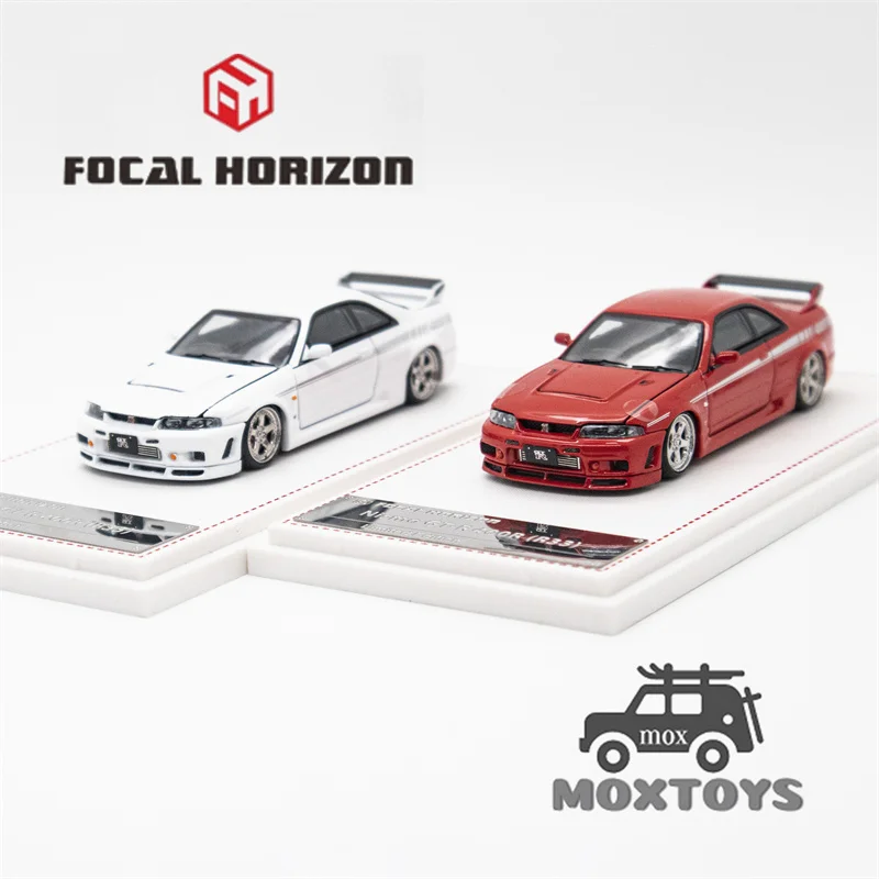 

Флитая модель автомобиля с фокусным расстоянием Horizon FH 1:64 Skyline GT-R R33 Nismo 400R