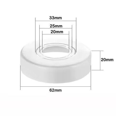 Useful ABS Shower Faucet Cover Adjustable Wall Flange Faucet Decorative Cover Plating Pipe Wall Covers Shower