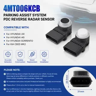 

NEW 4MT006KCB For Hyundai Kia i30 i40 Sorento Kia Ceed mk2 Parktronic PDC Parking Sensor High-Quality Fast Shipping In Stock