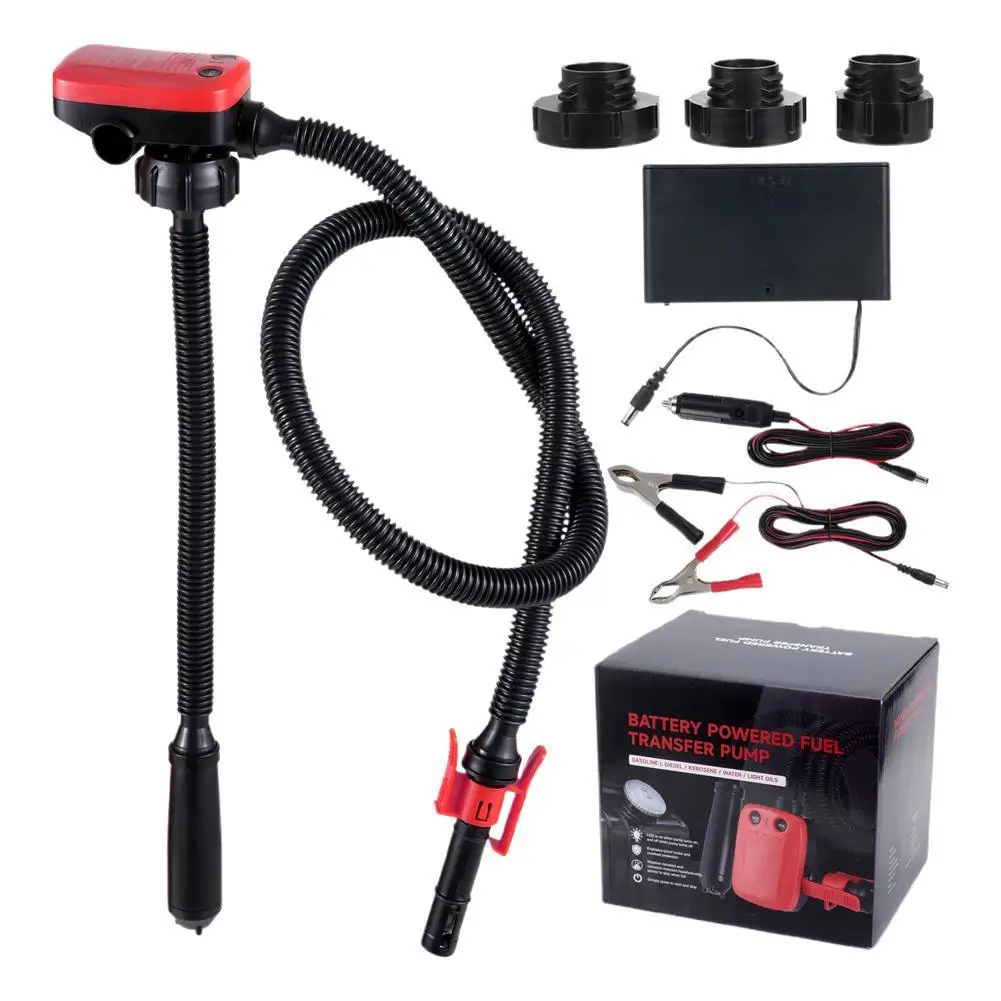 

Automotive Fuel Transfer Pump Portable Oil Pump Hand Transfer Fuel Pump Petrol Diesel Pump Fuel Pump With Long Hose