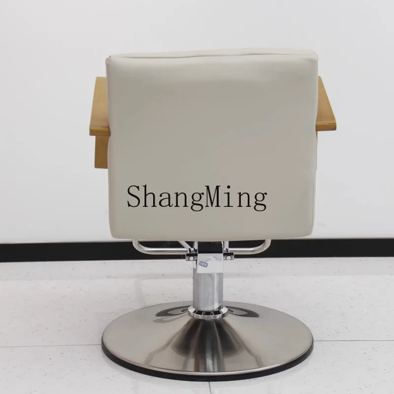 ZYY صالون الشعر الخاص لقص الشعر مقعد متجر بيرم ومنطقة الصباغة يمكن رفعها وتدوير كرسي أريكة متنقل