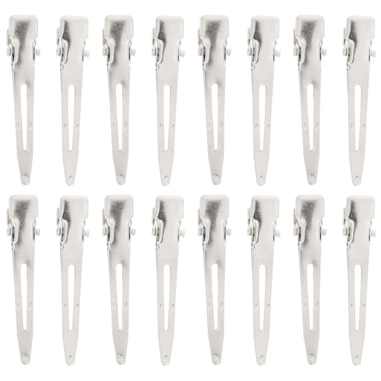 

50Pcs Duckbill Hair Clips Metal Sectioning Styling Clips Hair Fixing Salon Hairdressing Accessories for Women Girls