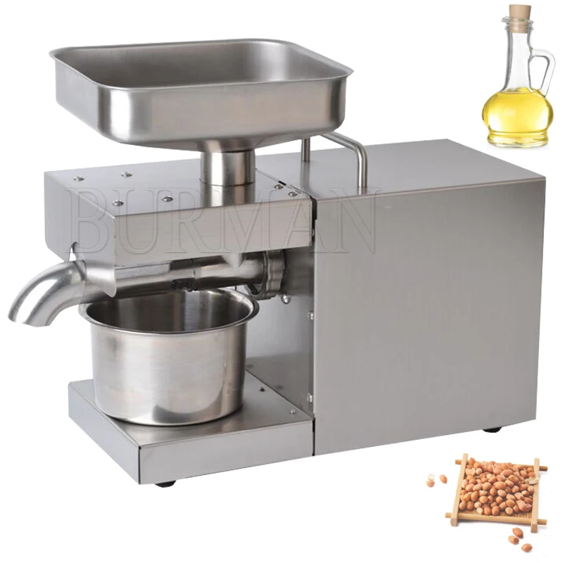 

Stainless Steel Oil Press Intelligent Automatic Small Oil Extractor Edible Oil Processing Tool