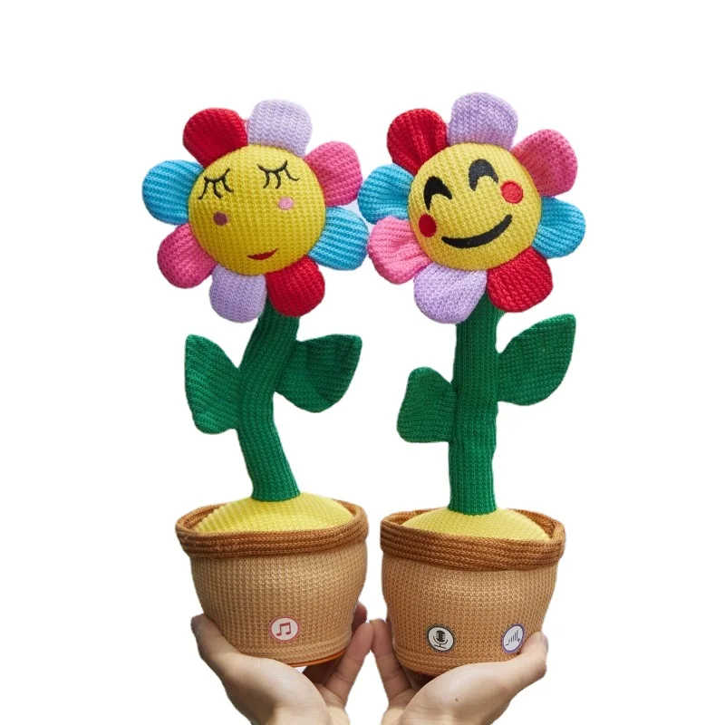 

Yy Children's Plush Doll Toy Talking SUNFLOWER Doll Doll