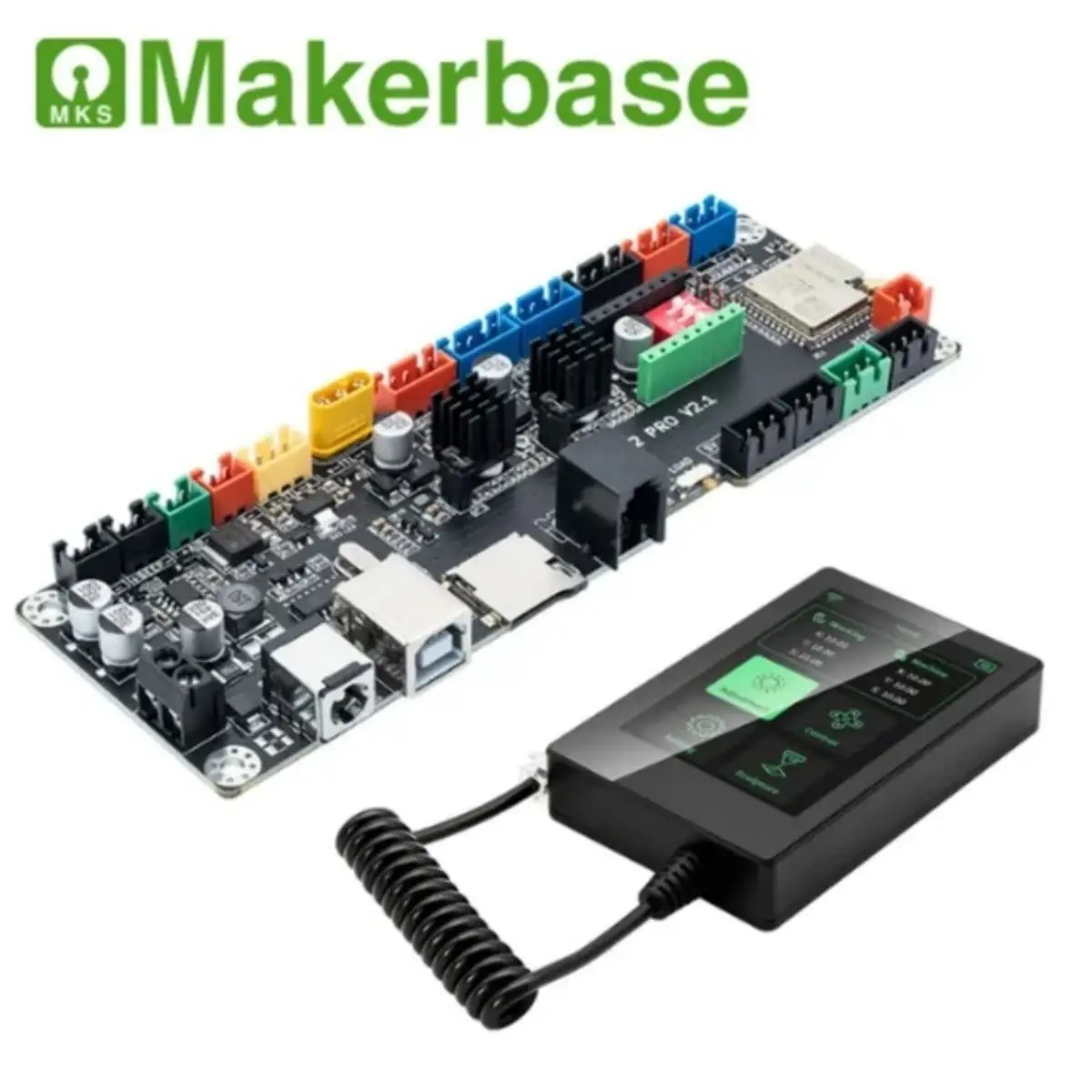 Imagem -05 - Makerbase-controlador Mks ls Esp32 Pro Grbl Laser Suporte Cnc Wifi Bluetooth Atualização Touch Screen Dlc32 para Máquina de Gravação