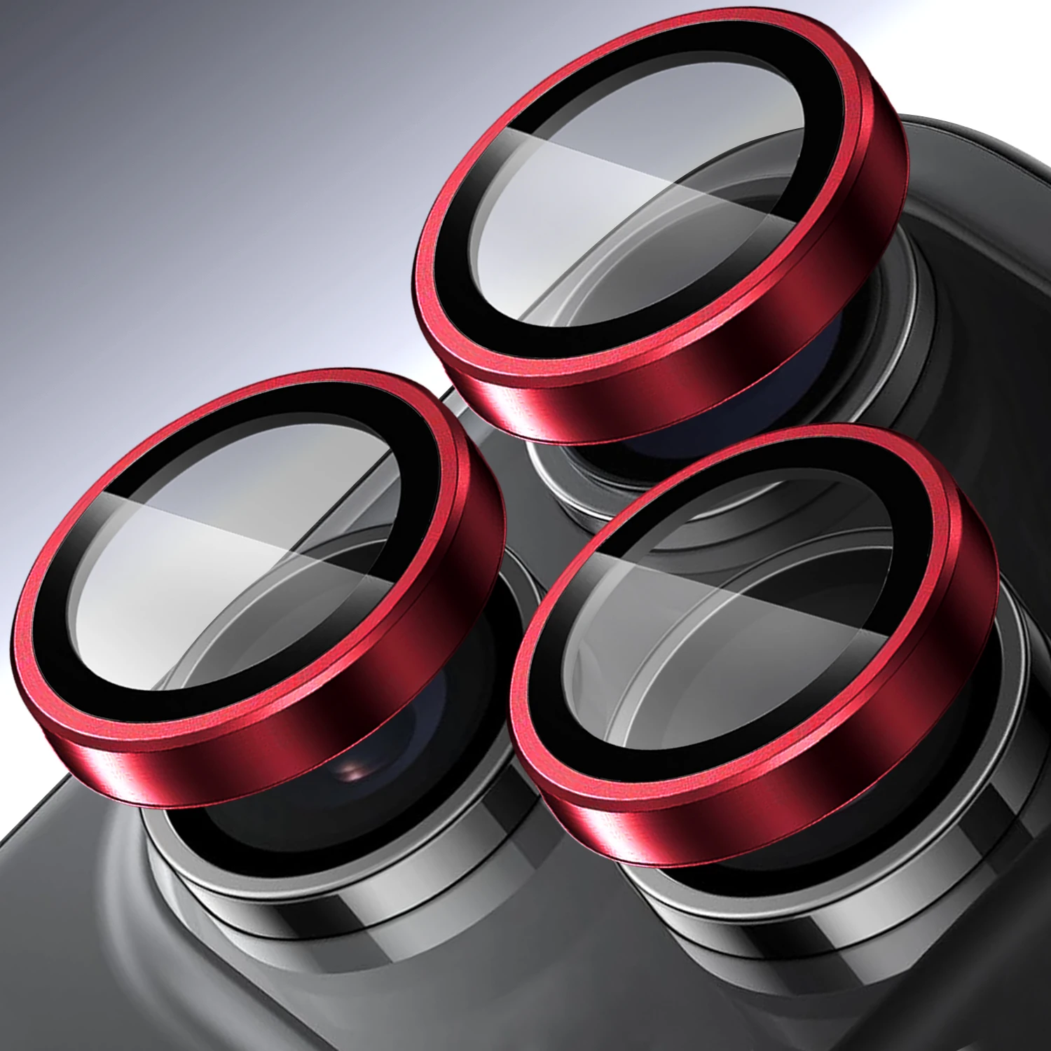 Phone Camera Lens Protector For Apple iphone 17 Pro Max 16 Pro 17 Air For Iphone 14 15 Individual Tempered Glass Lens Protector