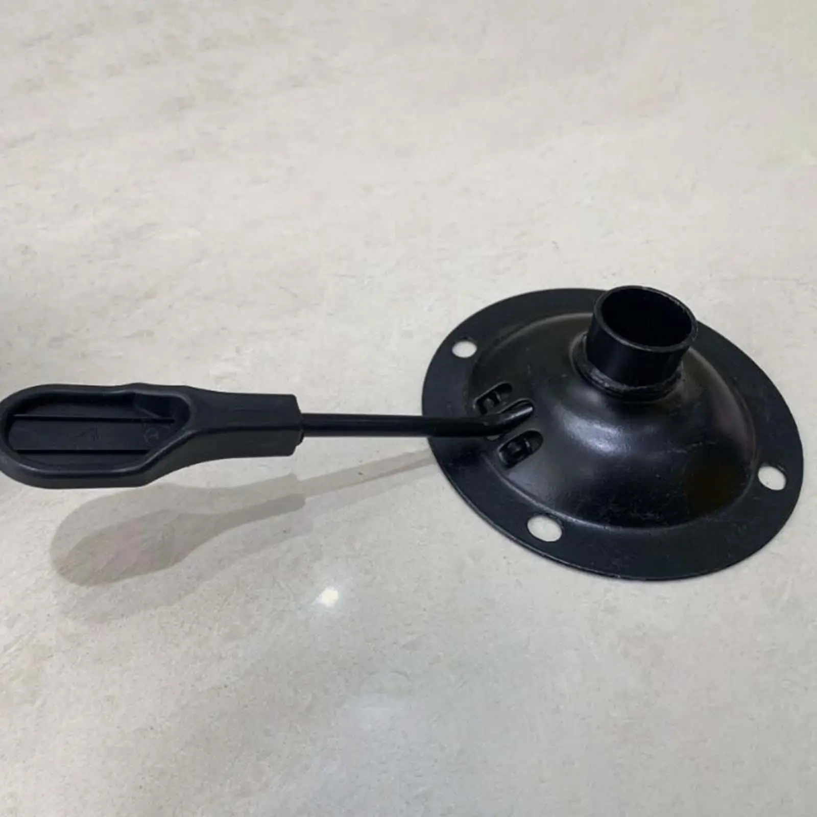 مقعد بار، مقعد كرسي، قاعدة دوارة، لوحة سفلية، ملحقات أثاث سوداء متينة، إطار معدني بديل بمقبض الرفع #6