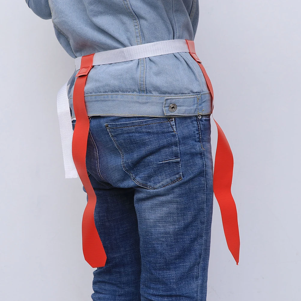 Cintura con bandiere in vita da calcio americano da 4 pezzi per bambini Accessorio per allenamento da rugby in nylon premium Doppia cucitura Cattura la bandiera