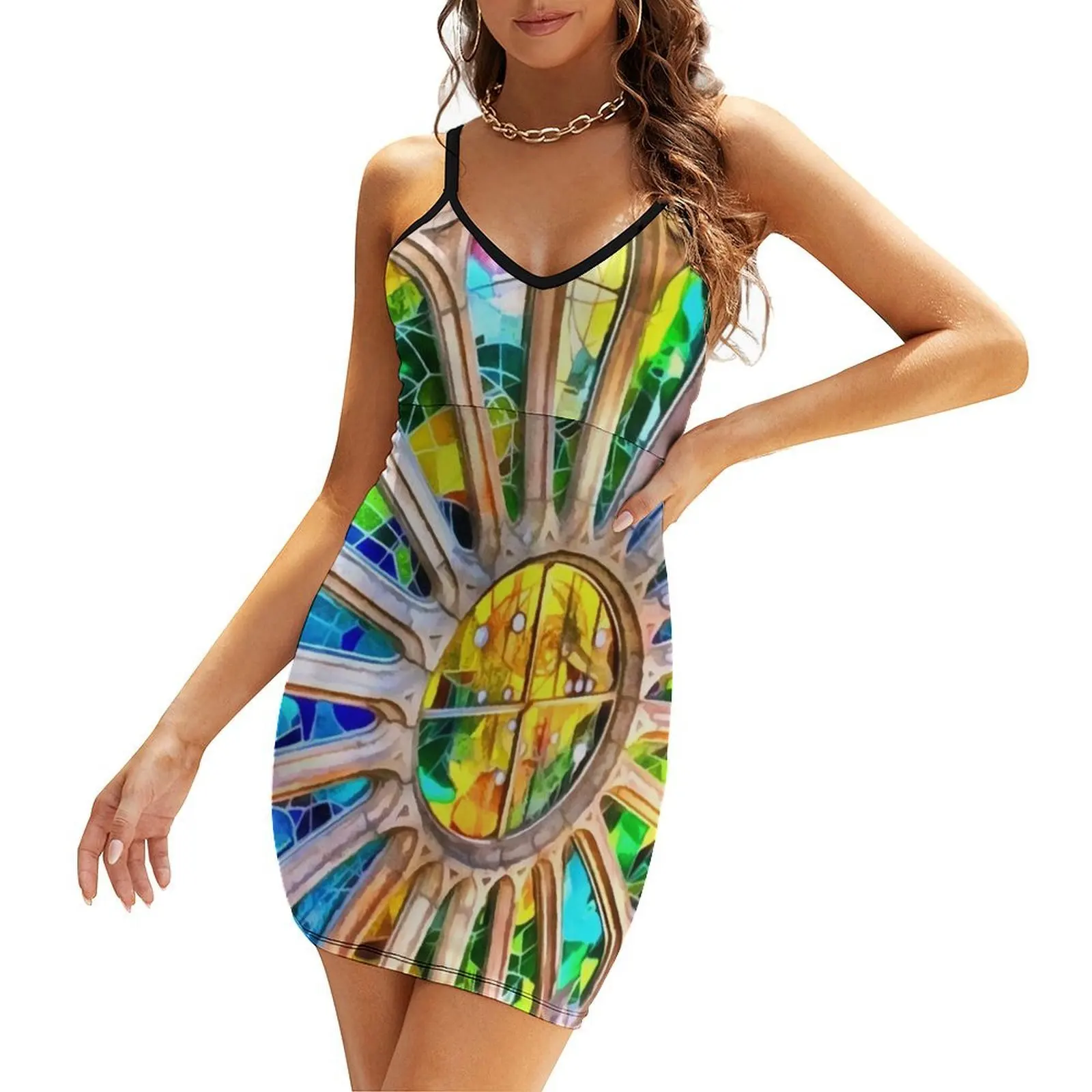 

Gaudi Barselona Sling Dress cocktail dresses women's summer clothing 2025 women clothes dress for women