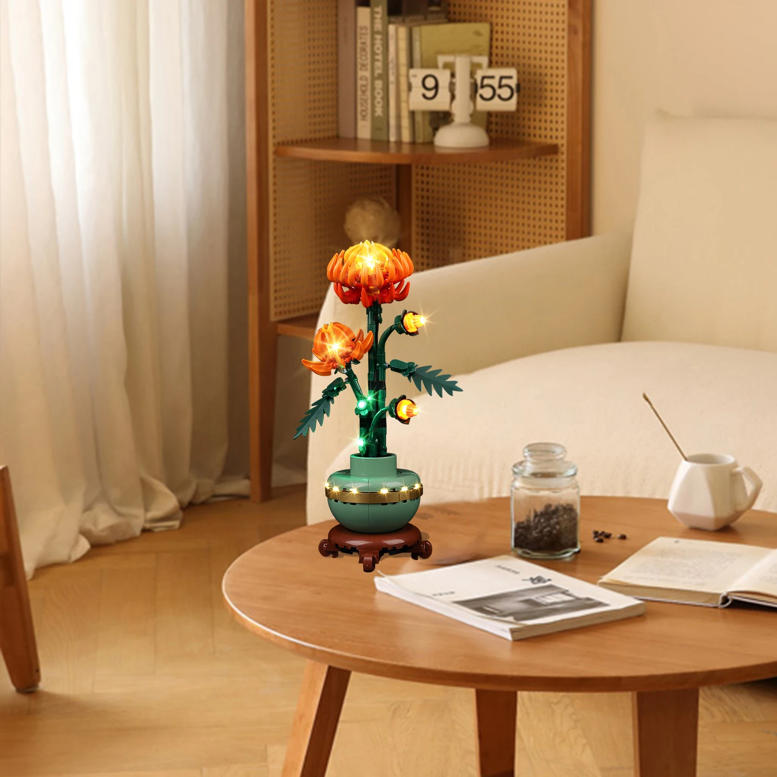 

Комплект светодиодного освещения без модели, подходящий для LEGO Chrysanthemum 10368 (кроме строительных блоков)