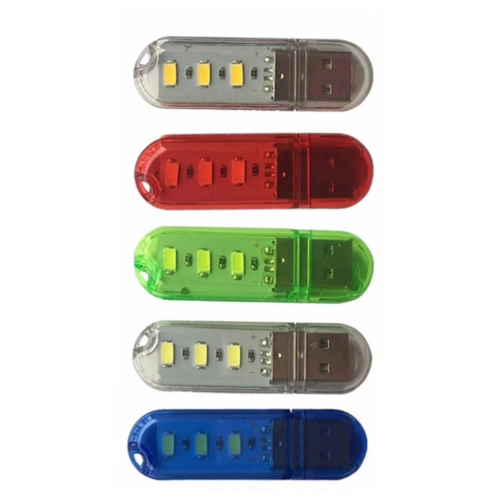 Ldhlm Nachtlampje Mini Led Nachtlampje Usb Stekker Power Bank Opladen Usb Boekverlichting Kleine Ronde Lezing Oogbescherming