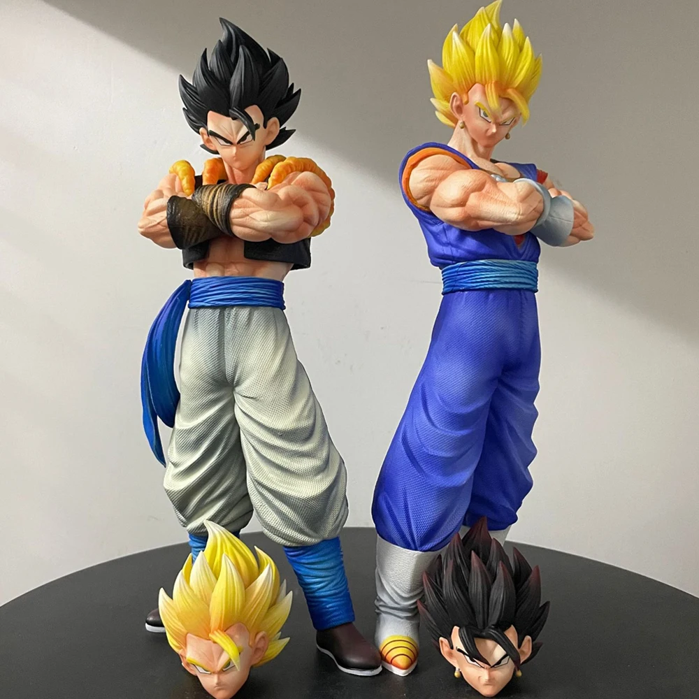 

27cm Dragon Ball Z Super Saiyan Vegetto Gogeta Figurine VF Model Statue Collectable Ornaments Action Figure Doll Boy Toy Gifts