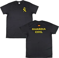Spanish National Civil Guard Special Force Men T-shirt Summer Daily Short Sleeve O-Neck Casual 100% Cotton Shirts Size S-3XL