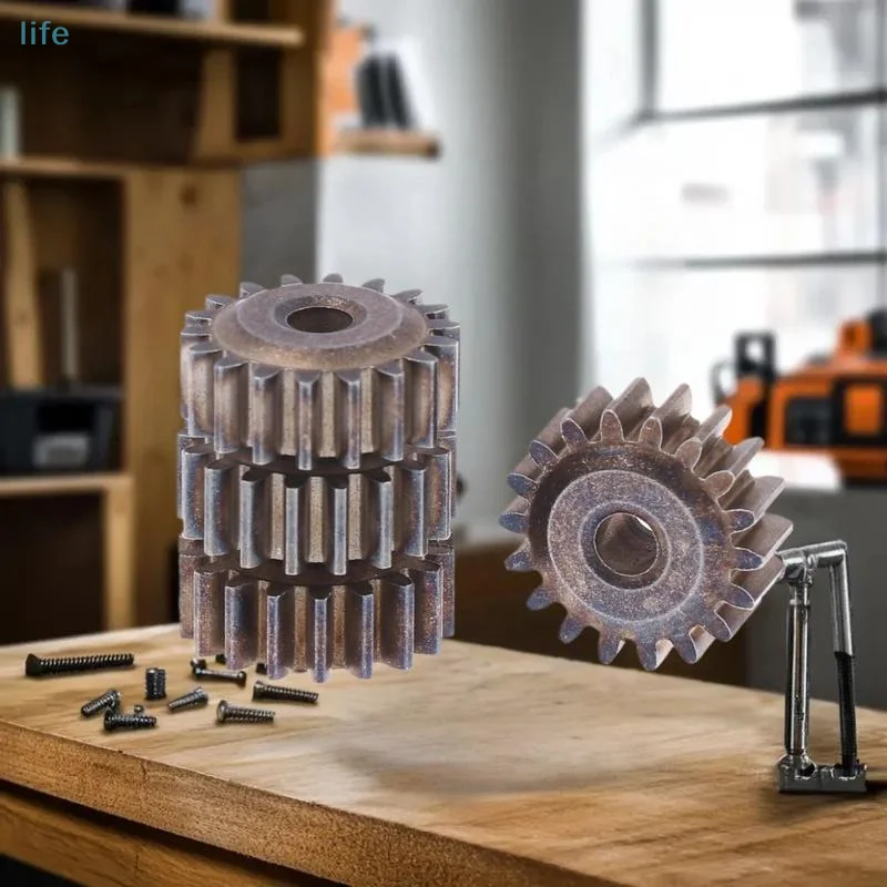 

Avail 3MM, 18-Teeth Electric Drill Components; 1/3Pcs Lithium Drill Reduction Gear for Power Equipment