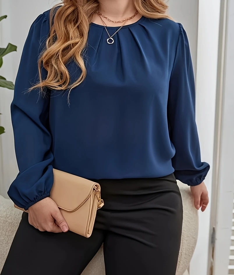 Plus SizeTemperament Blouse Casual Loose Woman Shirt Elegant Short Sleeve Blouse Weekday