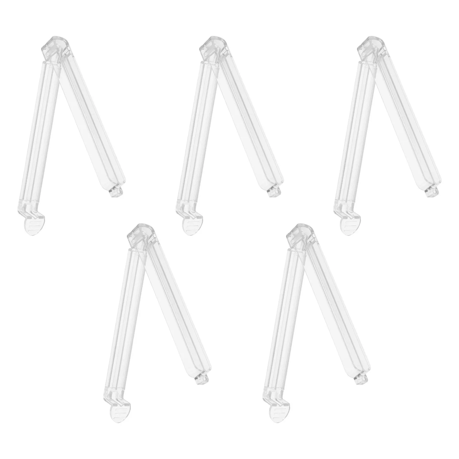 

5 шт. многоразовых пластиковых зажимов для герметичной упаковки продуктов: для снеков, чая, порошков, молока, хранения в морозильной камере