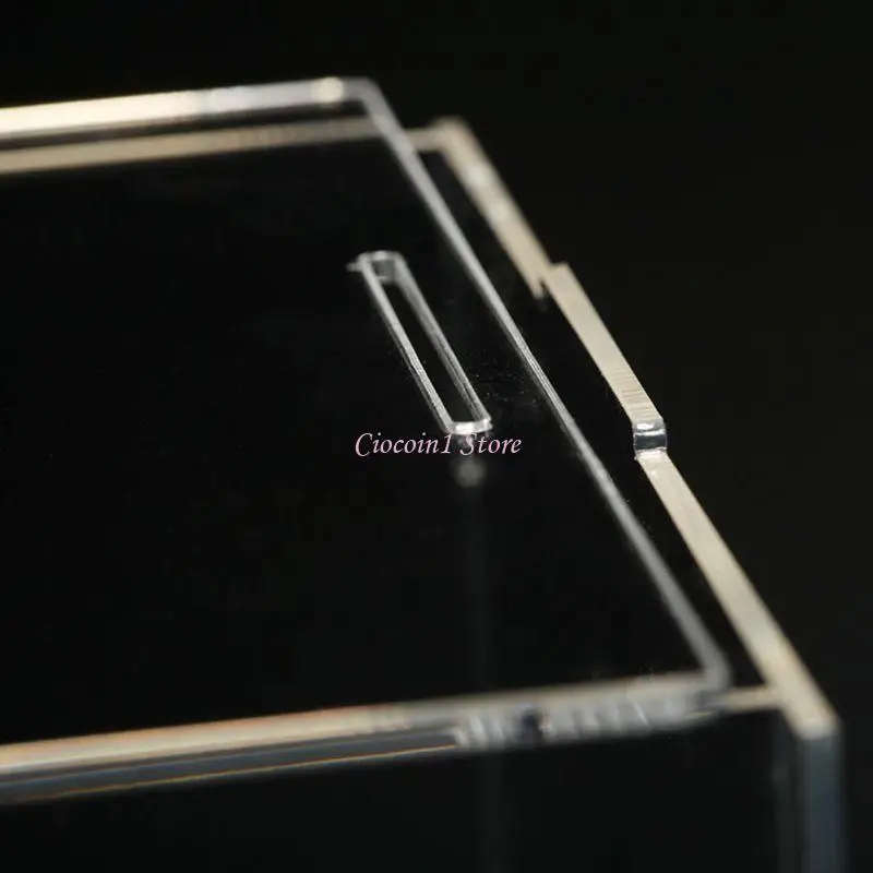 

Y1UB акриловый дисплей для чехла, экшн-фигурка, столешница, коробка для аниме, периферийные фигурки, косметические предметы,