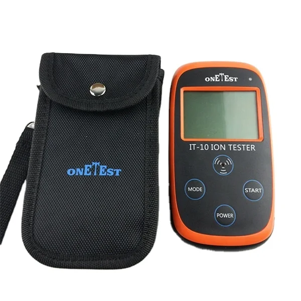 Portable Negative ion Tester with bag and box packaging  using test the ions level and energy