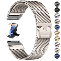 Magnetic Stainless Steel Strap For Garmin Fenix 8 7X 7Pro Fenix 6X 6 5X 5Plus Tactix 7 Forerunner 965 955 945 Quick Fit Bracelet