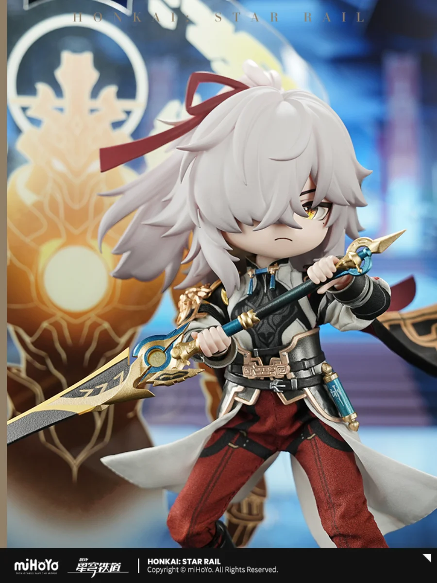 1/12 16Cm Pvc Mihoyo Honkai: Star Rail Jing Yuan Action Figure Garage Kit Beweegbare Gezamenlijke Model Collectible Ornament speelgoed Gift