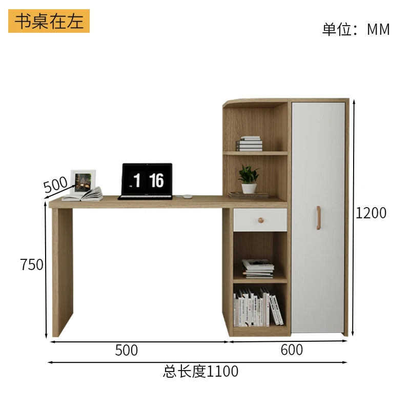 Mesa estudante casa de madeira maciça estante mesa canto mesa escrita quarto mesa cabeceira desktop escritório computador