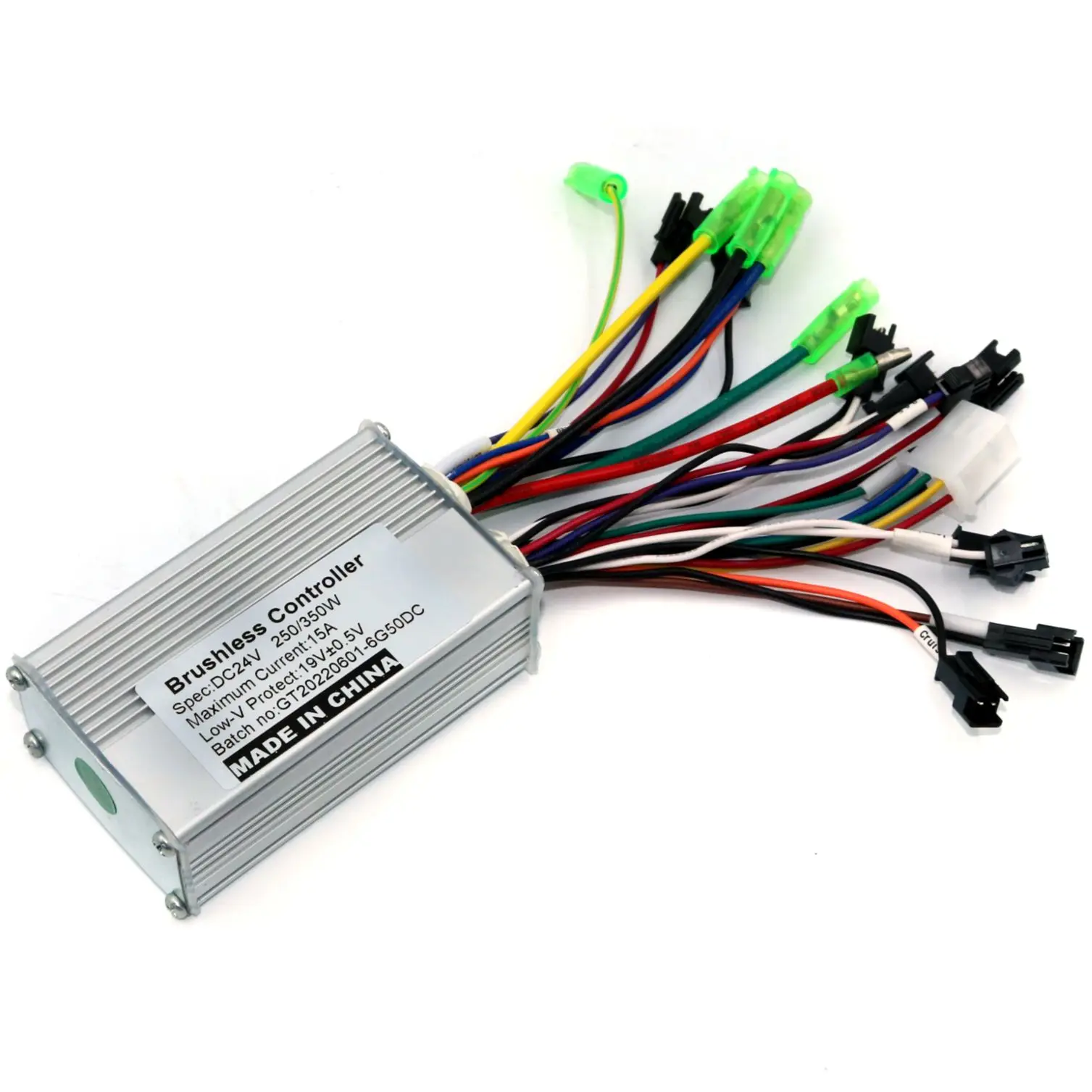 24 V 250 W Brushless DC motor controller E-bike regolatore dual mode sensore/sensorless bldc controller