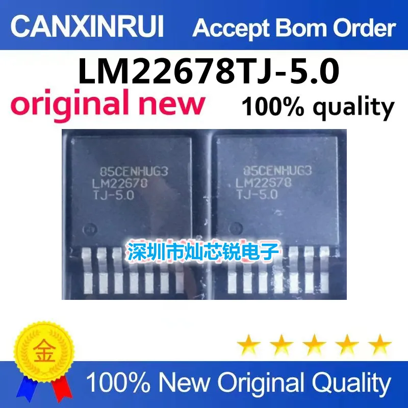 (5-100piezas)LM22678TJ-5.0 LM22678 TO-263 Switchulator Imported TI Original Genuine