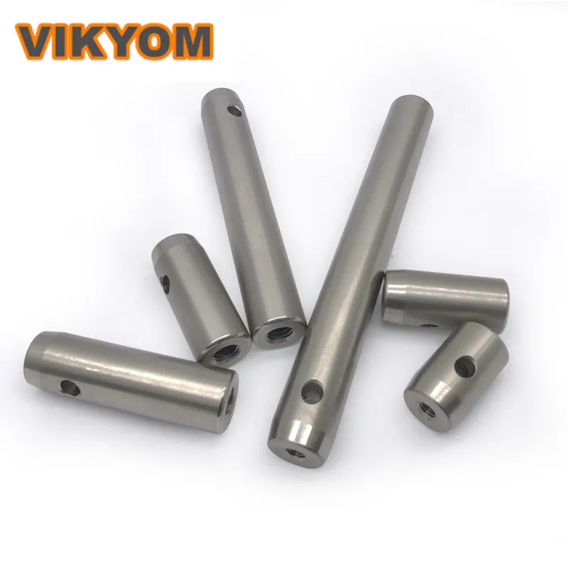 5 Pieces Stainless Steel Optical Support Rod Diameter 12mm Optical Tool Joint Rod Holder Support Rod Length 20~300mm