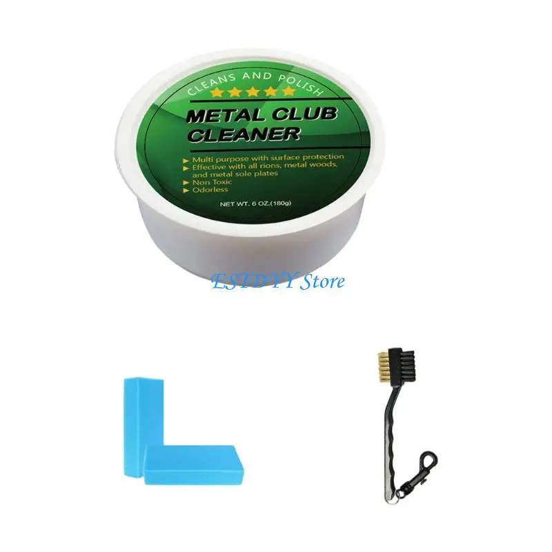 

G6DE Профессиональный крем для ухода за клюшкой для гольфа, средство для удаления царапин, очиститель клюшки, прочный