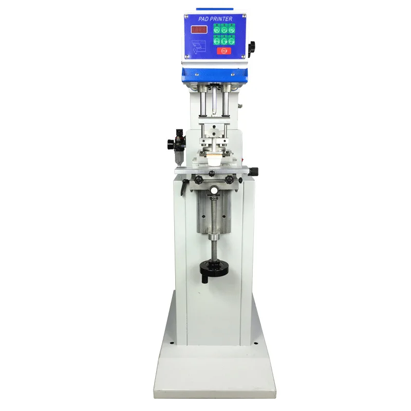 

Vertical Semiautomatic Monochrome Ink Transfer Machine Nonwoven Logo Leather Rubber Plastic Pneumatic Printing Machine
