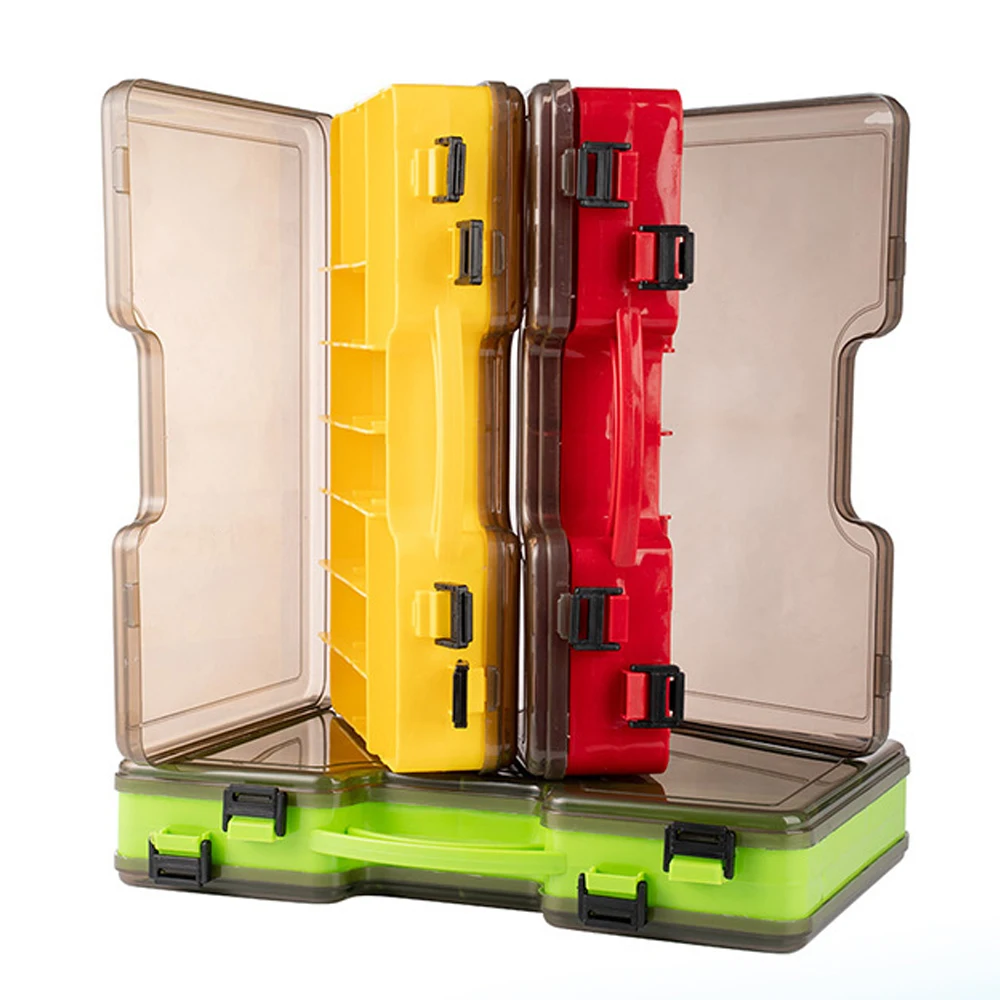 Caja de pesca grande con compartimentos para señuelos - imagen 5