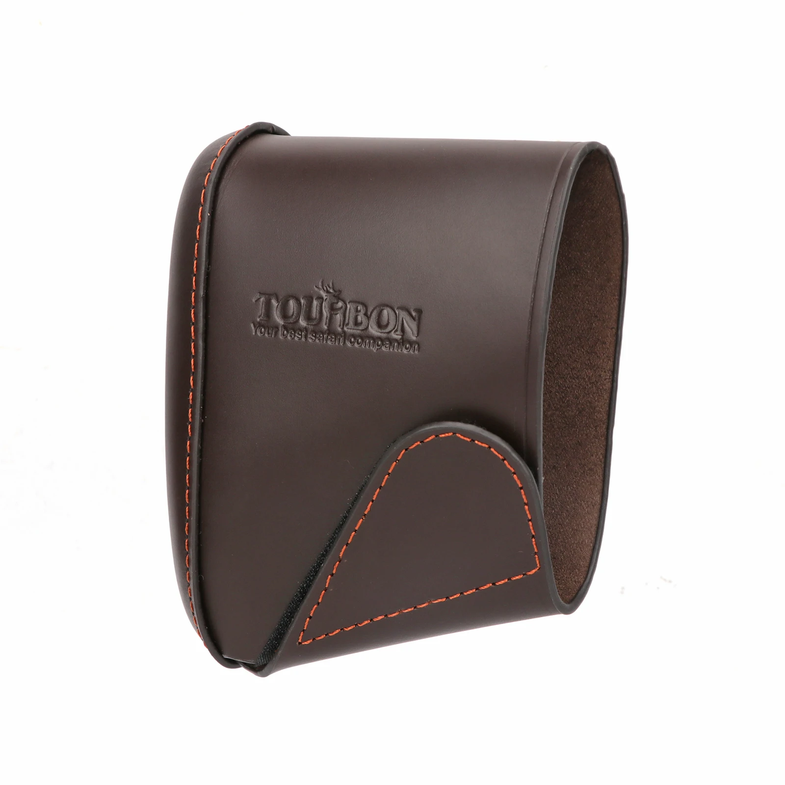Tourbon Leather Rifle Gun Buttstock Cover Slip-on Recoil Pad Shooting Shoulder Protector Pads Hunting Gun Accessories