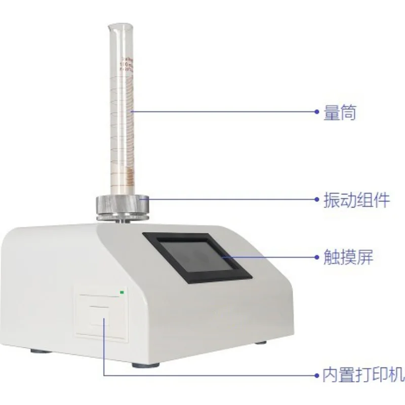 ISO 3953 Intelligent Volumetric Density Tester Metallic Powders Vibration Bulk Density Determination Testing Machine