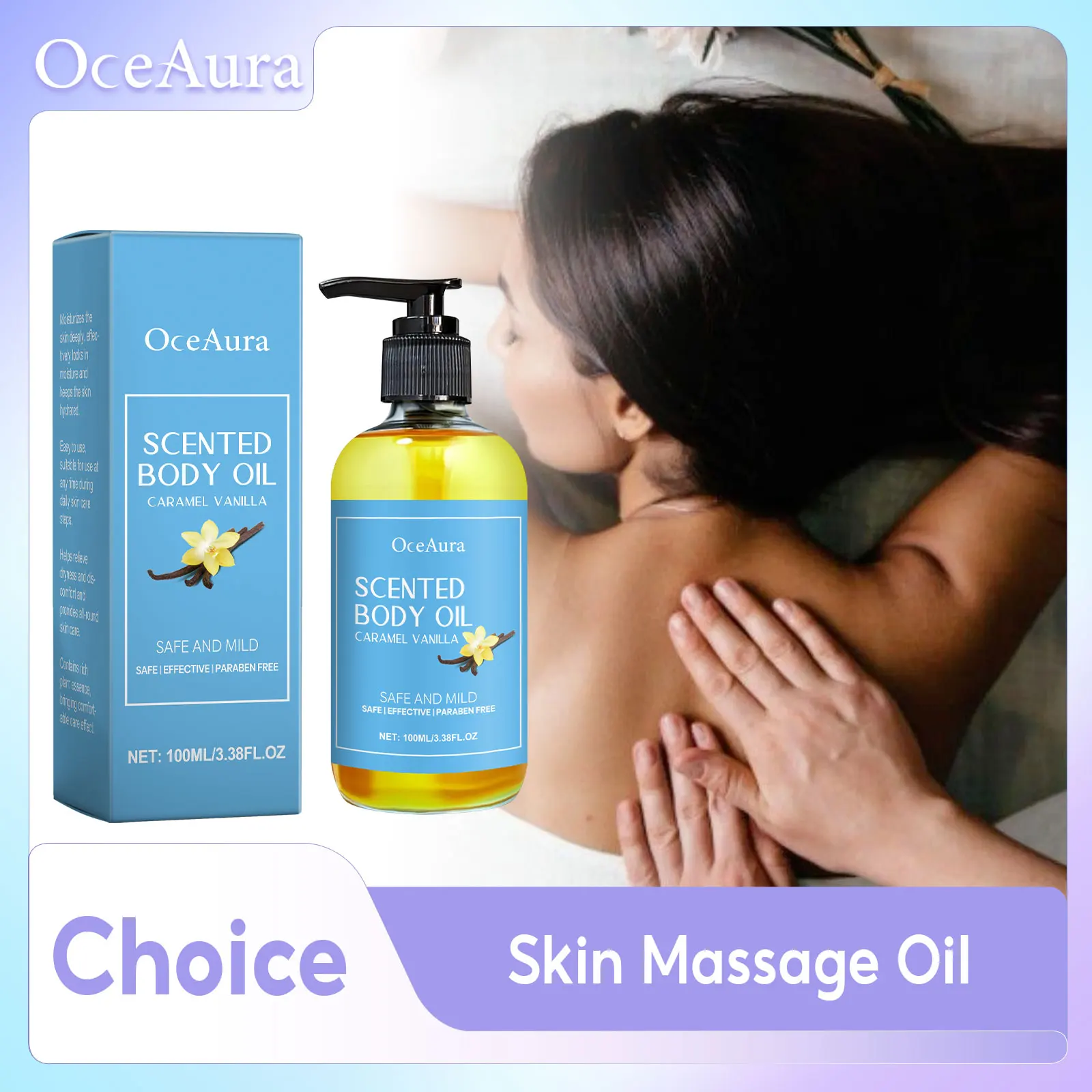 

Relaxing Body Massage Oil Relieve Skin Dryness Improve Rough Lifting Collagen Essence Hydrating Tender Scented Essential Oils