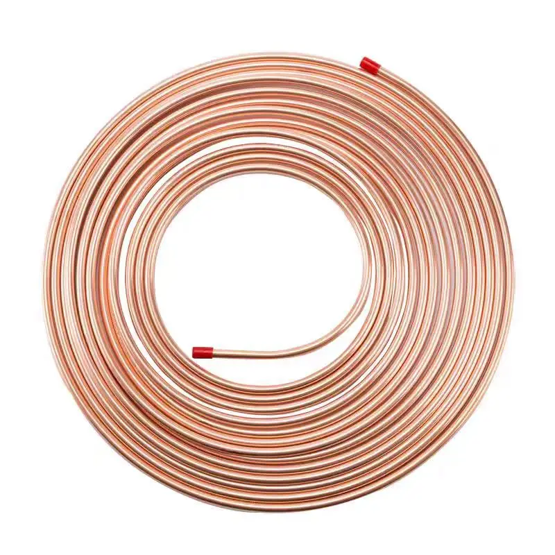 T2 copper tube hydraulic copper pipe outer diameter 4mm 6mm 8mm 10mm 12mm with coil high pressure