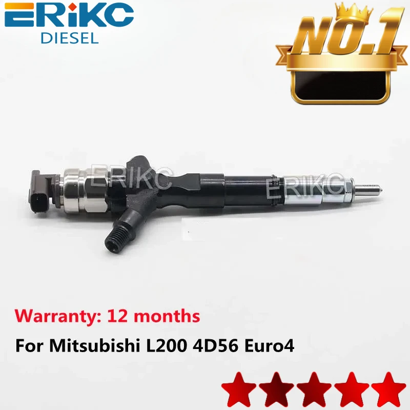 ERIKC 1465A041 095000-5600 Diesel Fuel Pump Common Rail Injector 095000-5601 for Mitsubishi L200 4D56 Euro4